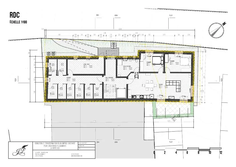 Immeuble en ossature bois — vue 4 sur 5
