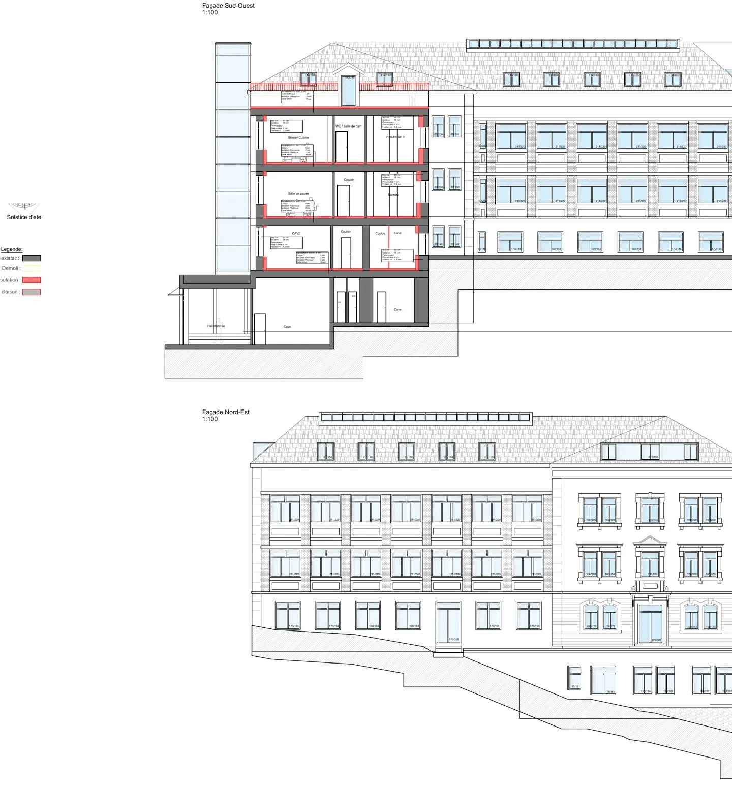 12 logements et un bureau — Rue du Commerce — vue 2 sur 14